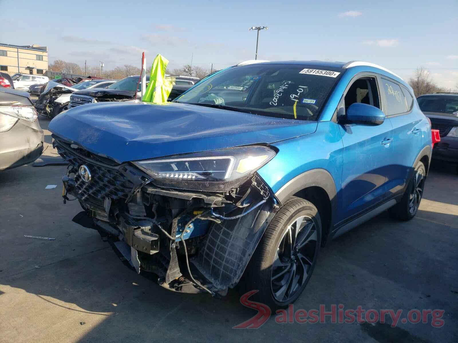 KM8J33AL7KU886234 2019 HYUNDAI TUCSON