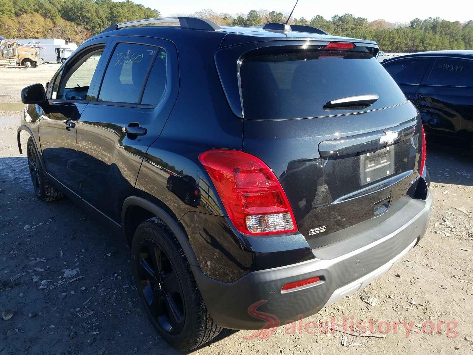 KL7CJMSB8GB734140 2016 CHEVROLET TRAX