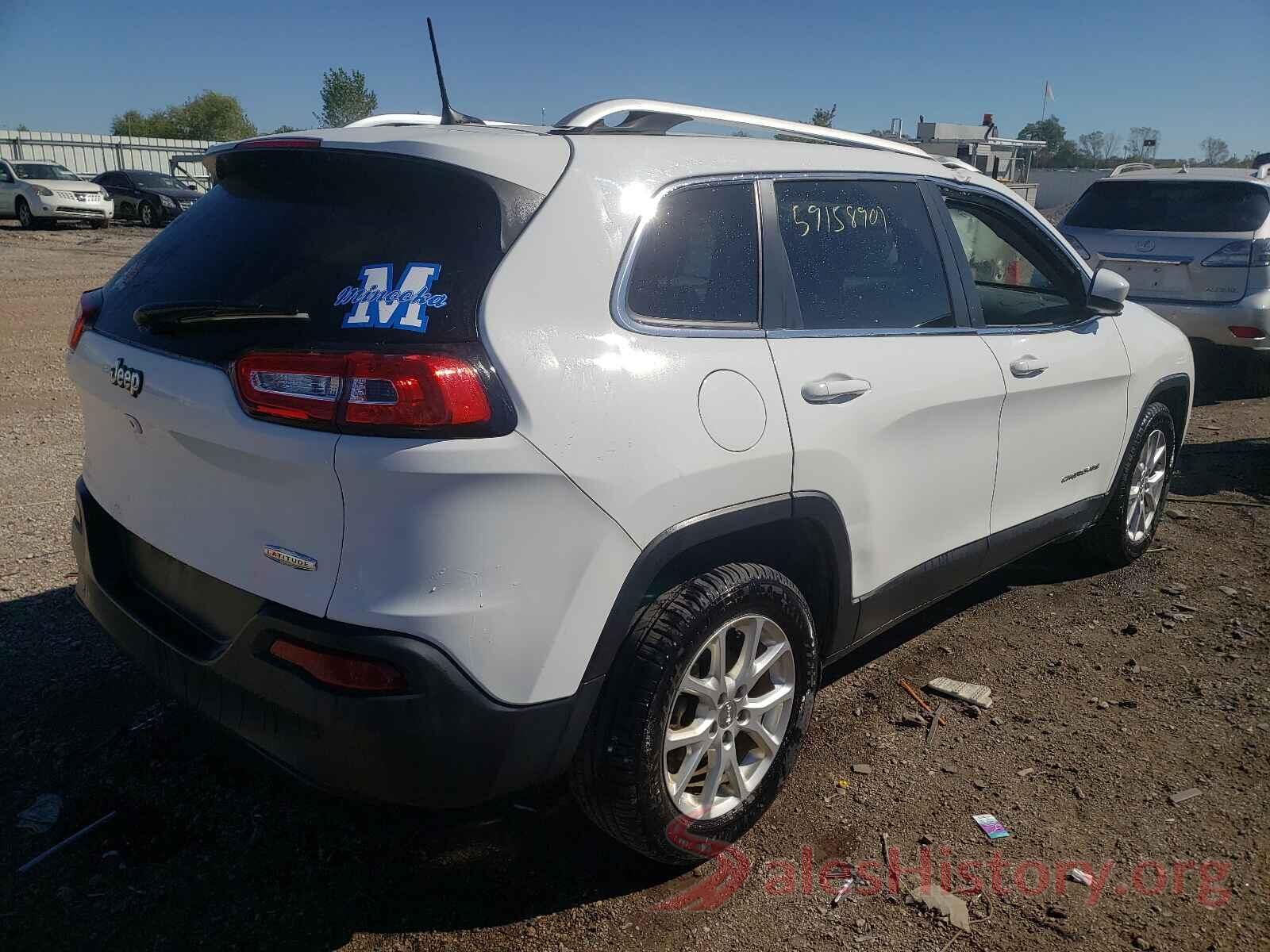 1C4PJLCB9GW126245 2016 JEEP CHEROKEE