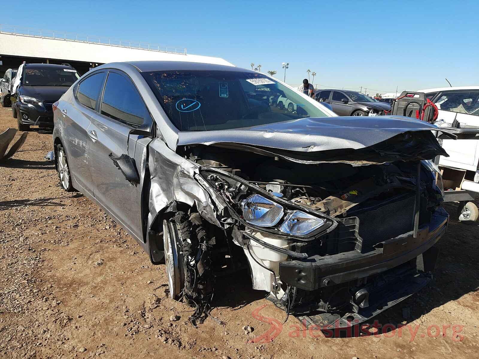 KMHDH4AE9GU477150 2016 HYUNDAI ELANTRA