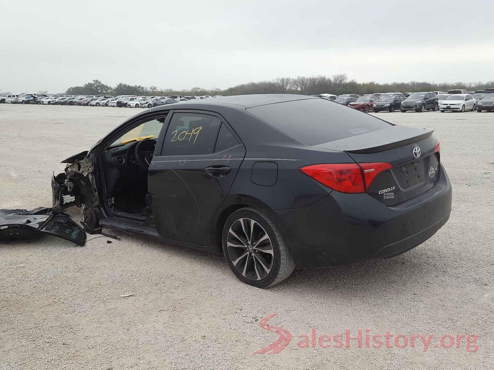 5YFBURHE2KP892794 2019 TOYOTA COROLLA