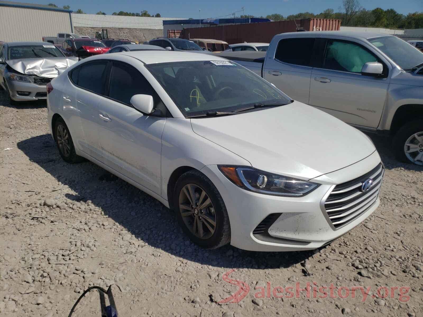 5NPD84LF7JH258070 2018 HYUNDAI ELANTRA