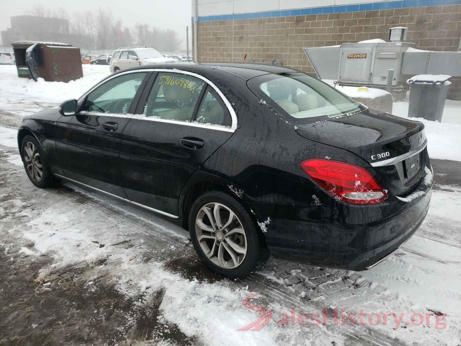 55SWF4KB7GU102663 2016 MERCEDES-BENZ C CLASS