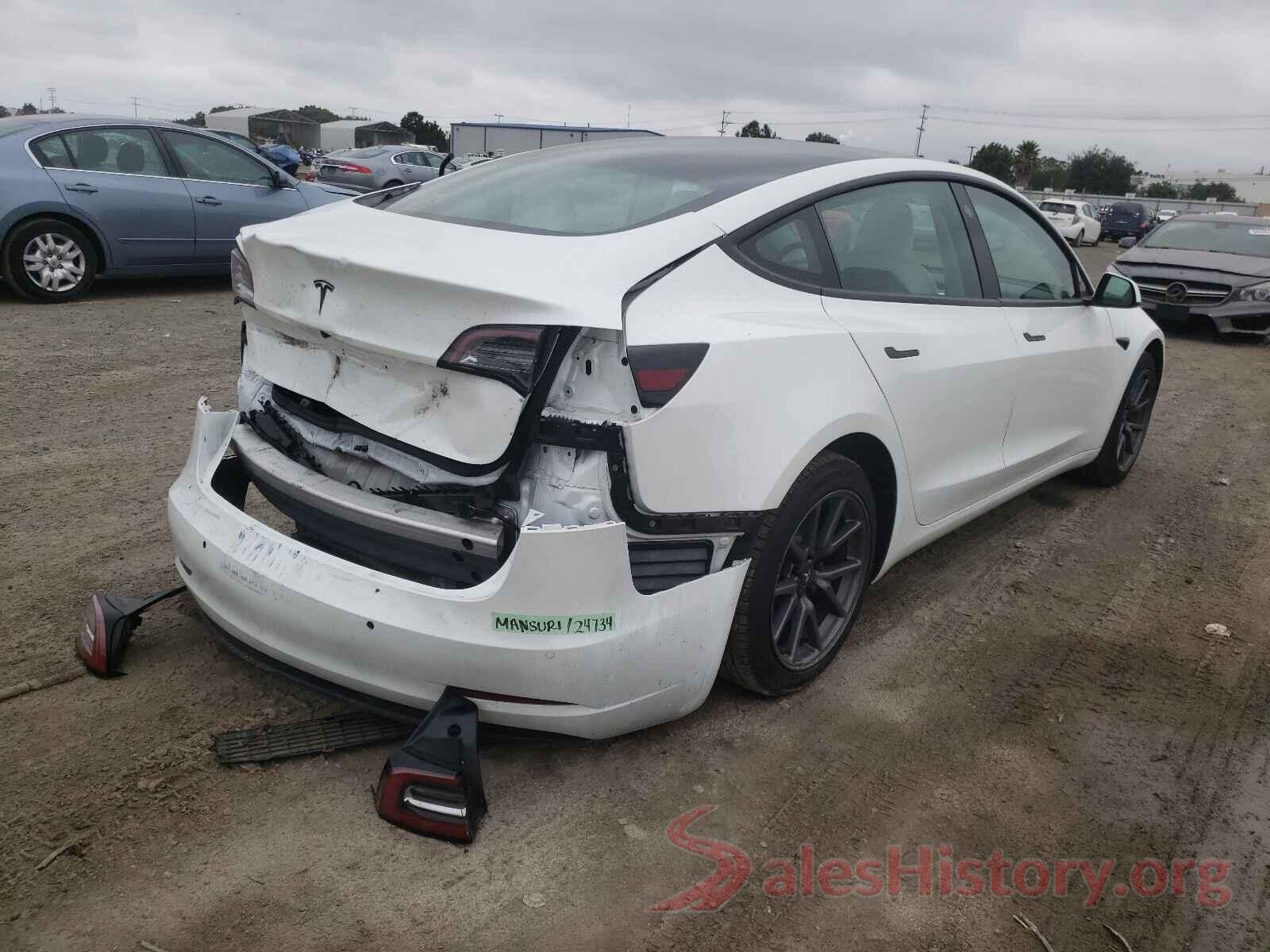 5YJ3E1EA7LF634644 2020 TESLA MODEL 3