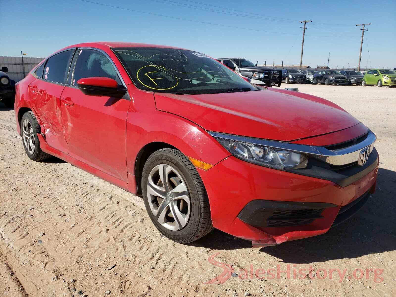 2HGFC2F54GH500508 2016 HONDA CIVIC