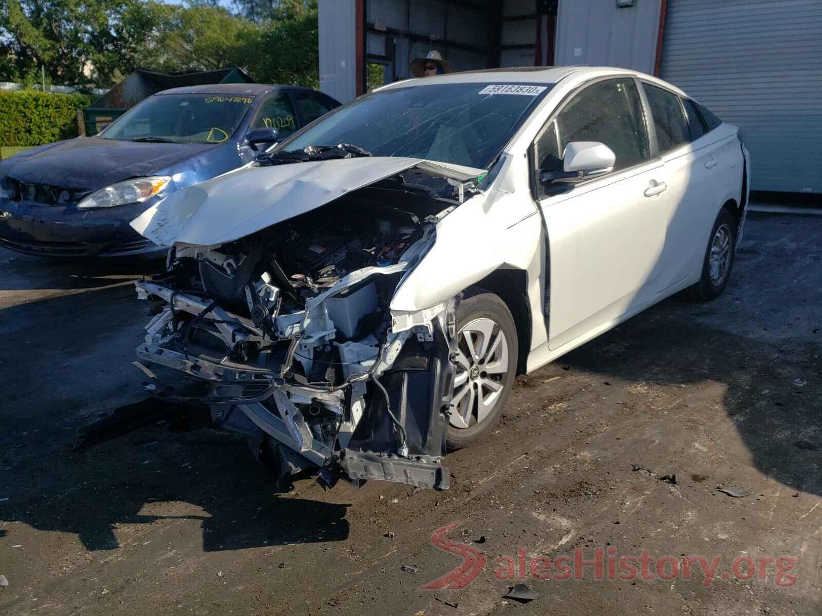 JTDKARFU0J3055214 2018 TOYOTA PRIUS