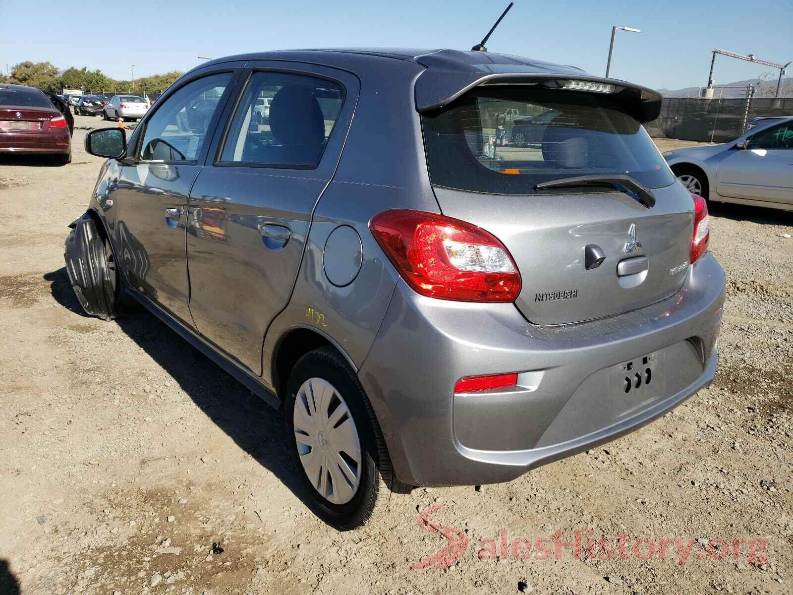 ML32A3HJ3JH006675 2018 MITSUBISHI MIRAGE