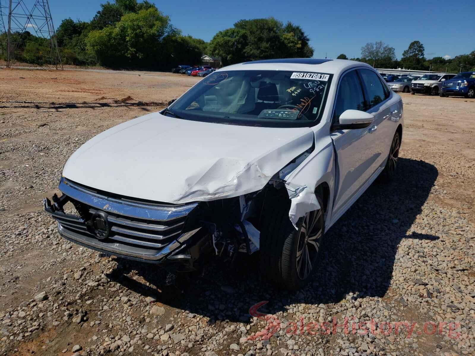 1VWSA7A31MC010707 2021 VOLKSWAGEN PASSAT