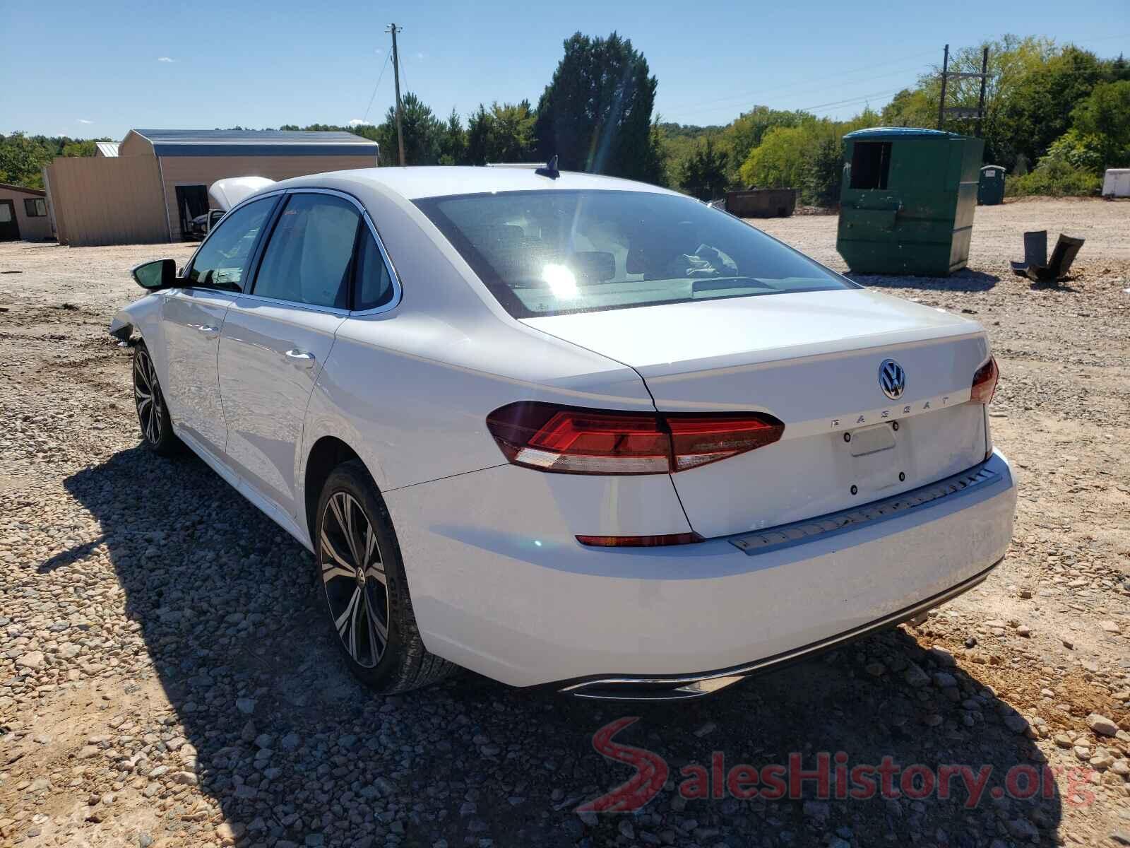 1VWSA7A31MC010707 2021 VOLKSWAGEN PASSAT