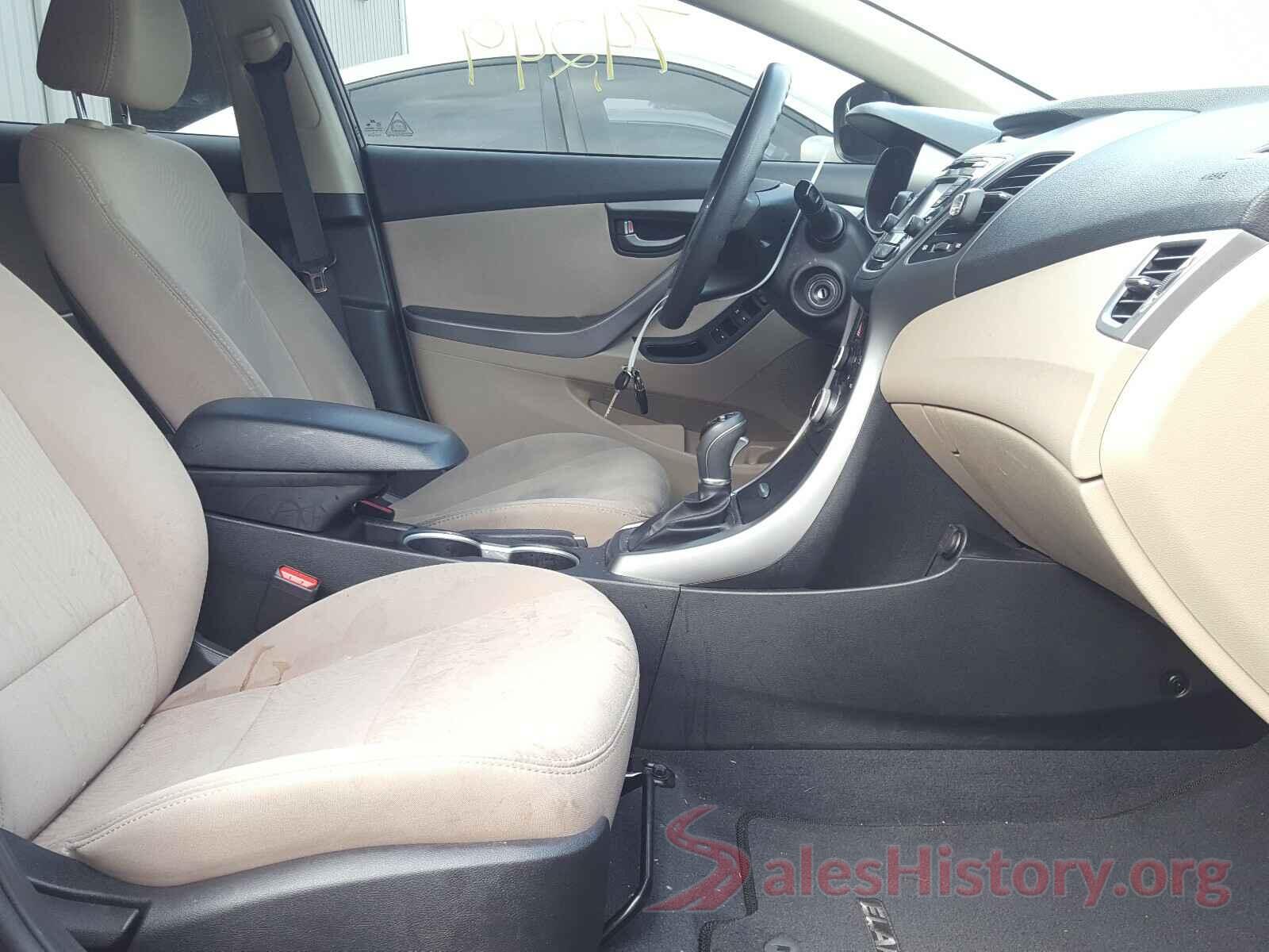 5NPDH4AE4GH781260 2016 HYUNDAI ELANTRA