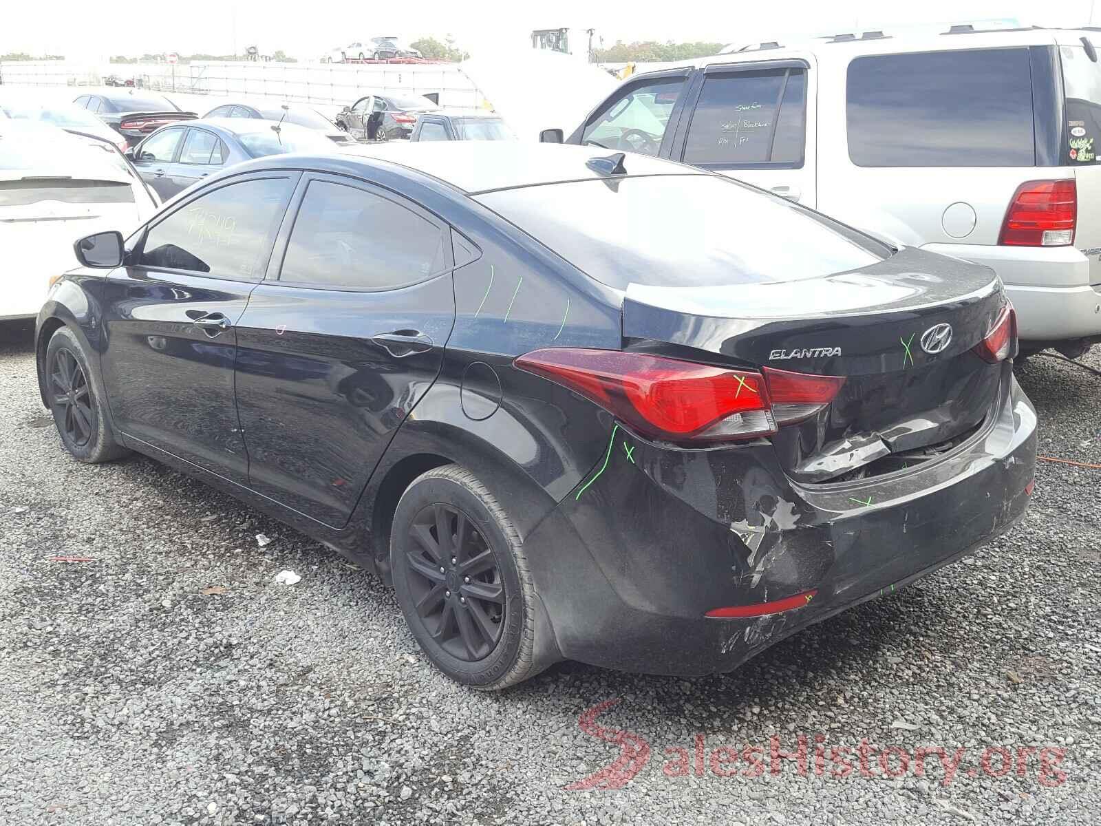 5NPDH4AE4GH781260 2016 HYUNDAI ELANTRA