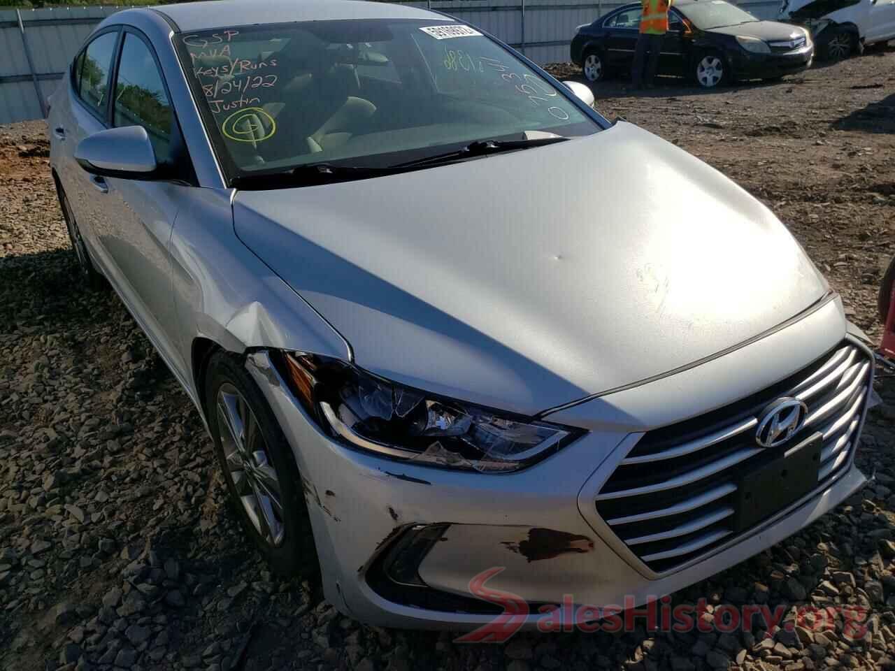 5NPD84LF3HH075341 2017 HYUNDAI ELANTRA