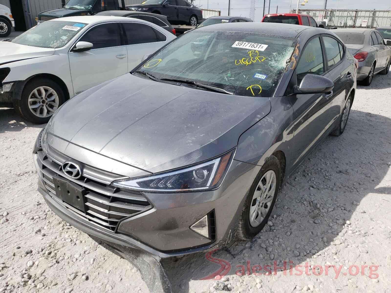 5NPD74LF6KH456692 2019 HYUNDAI ELANTRA