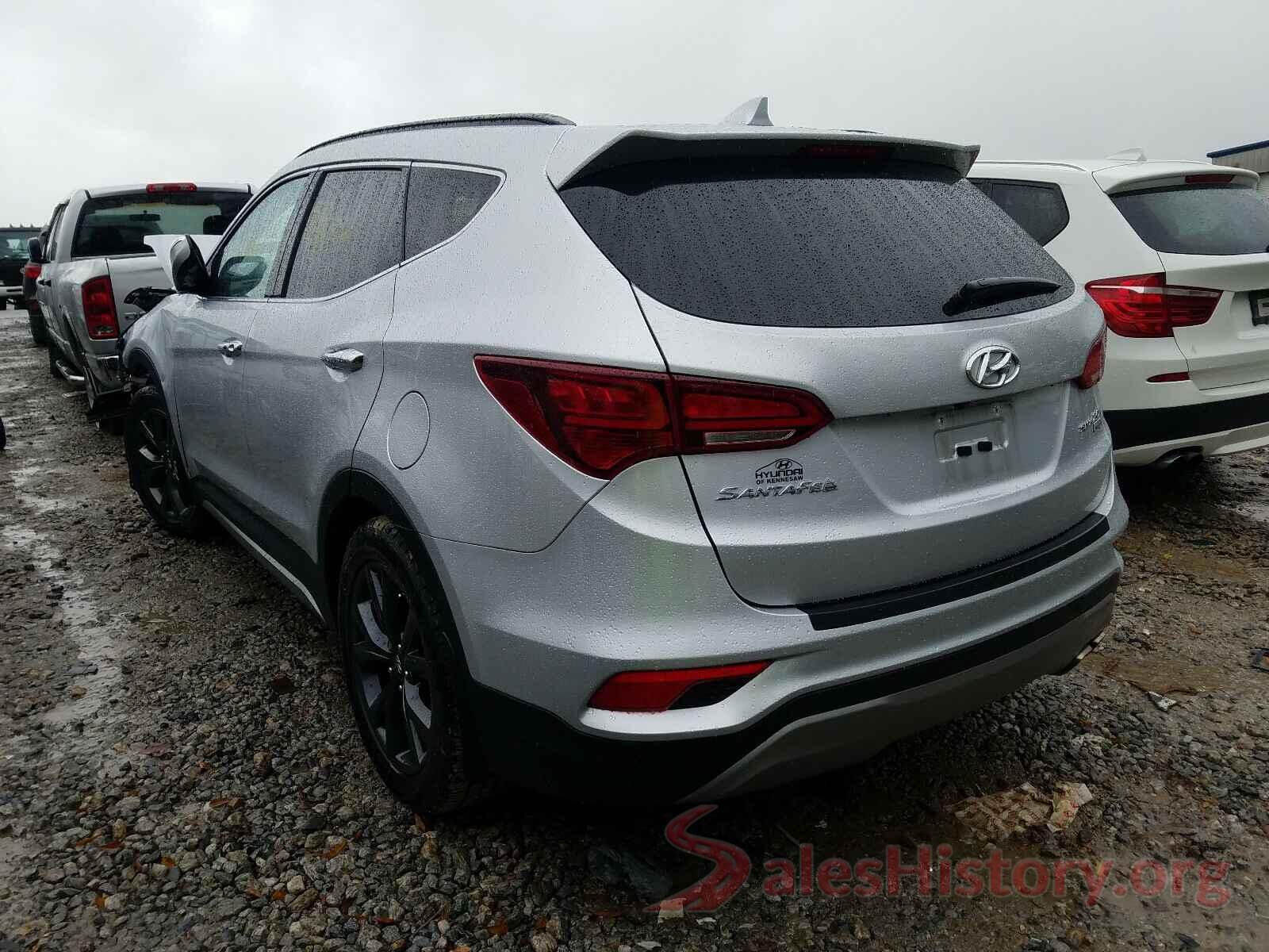 5XYZW4LA6HG449366 2017 HYUNDAI SANTA FE