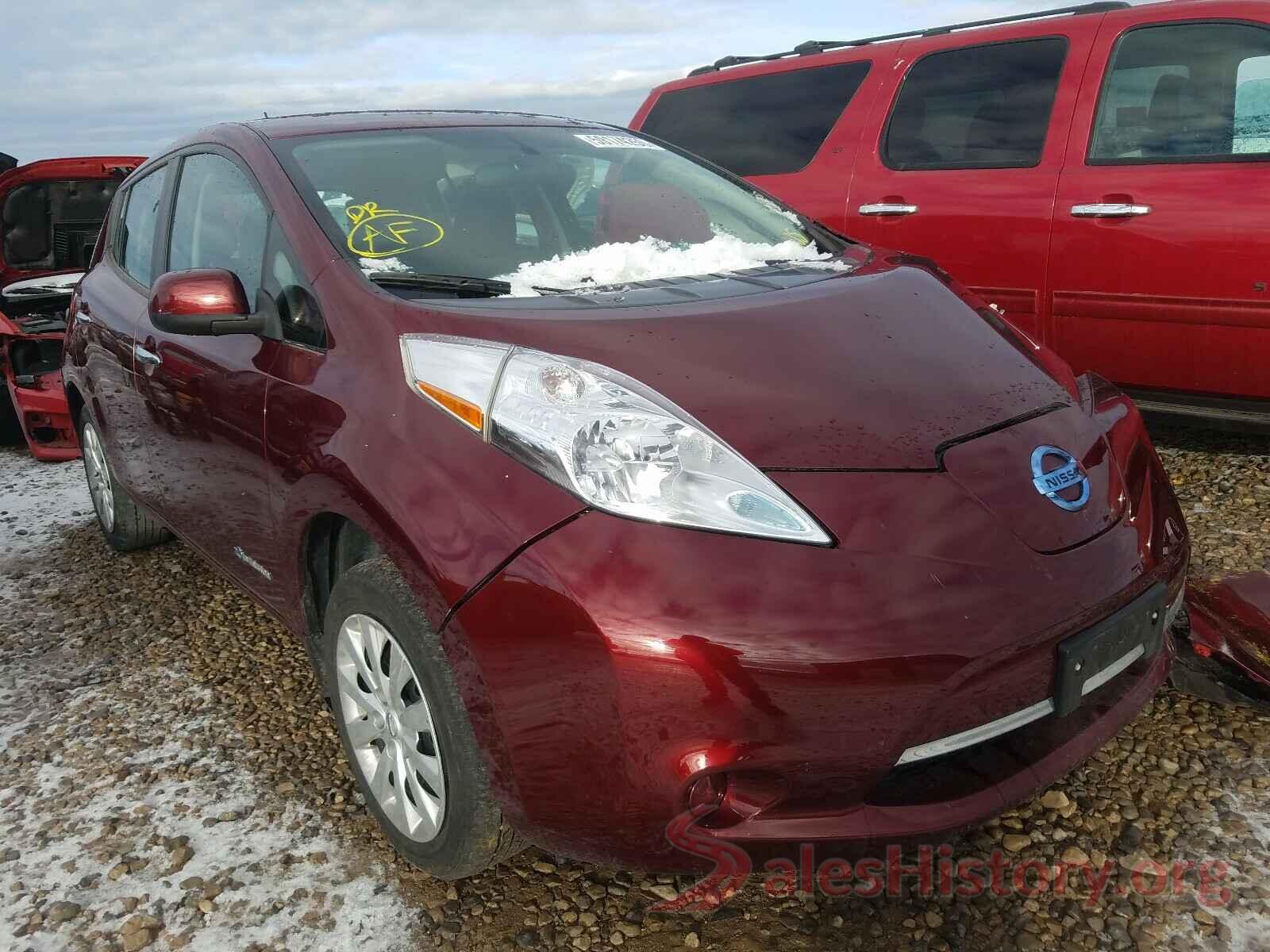 1N4AZ0CP2GC303587 2016 NISSAN LEAF