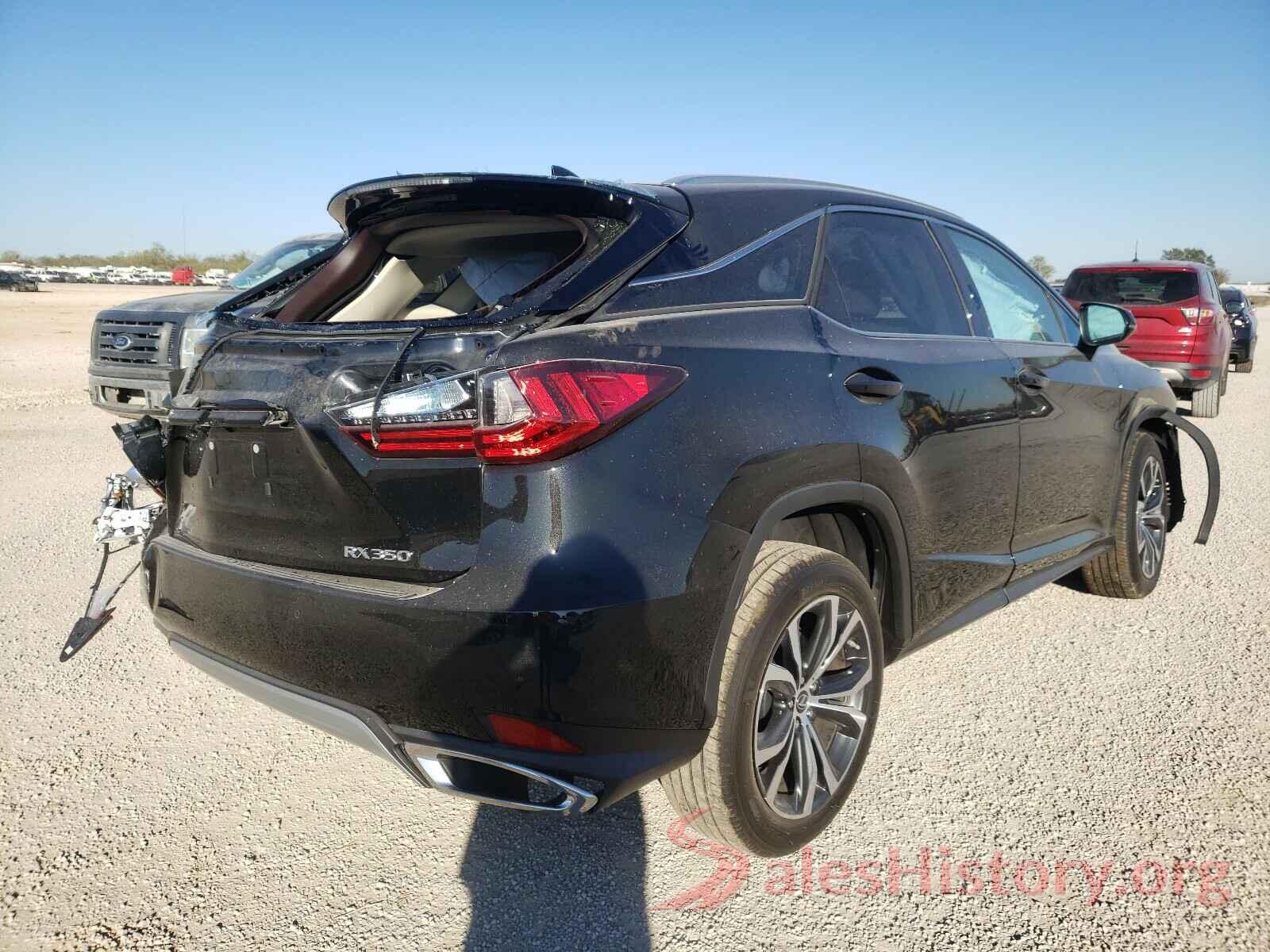 2T2HZMAA4LC166955 2020 LEXUS RX350