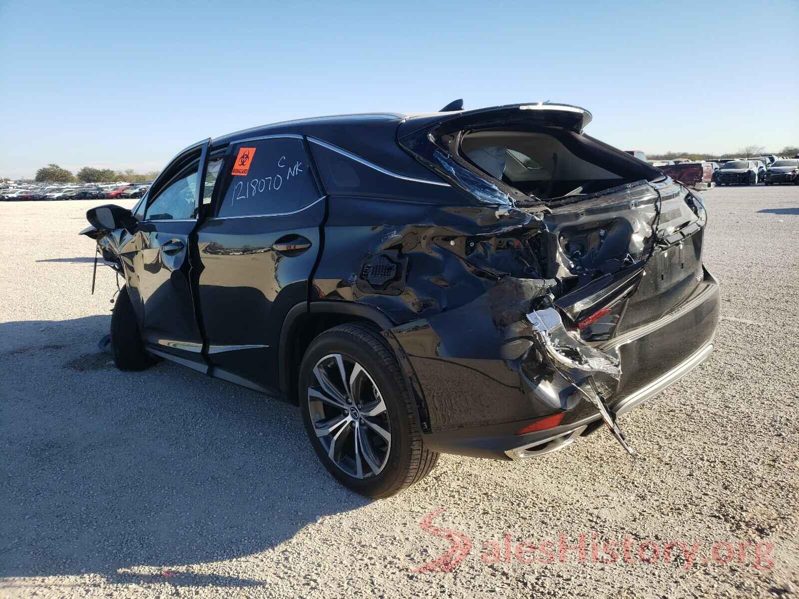 2T2HZMAA4LC166955 2020 LEXUS RX350