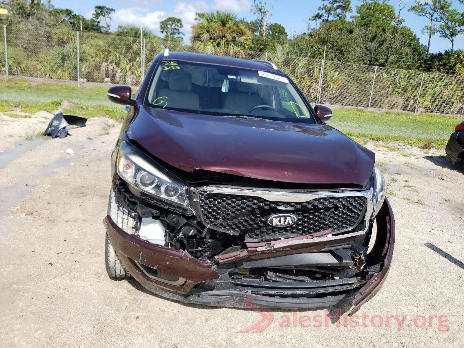 5XYPG4A34HG191132 2017 KIA SORENTO