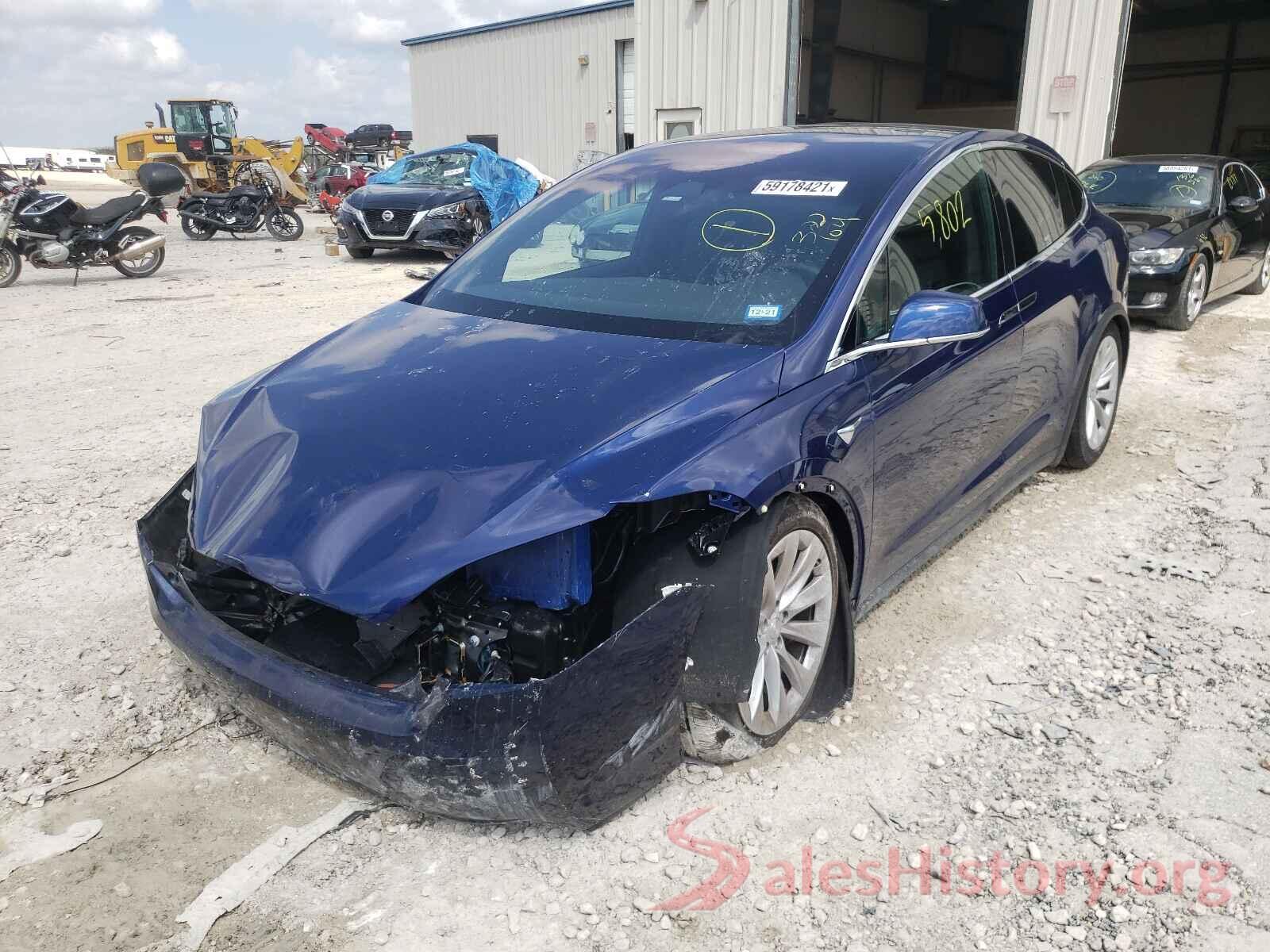 5YJXCDE20MF322104 2021 TESLA MODEL X