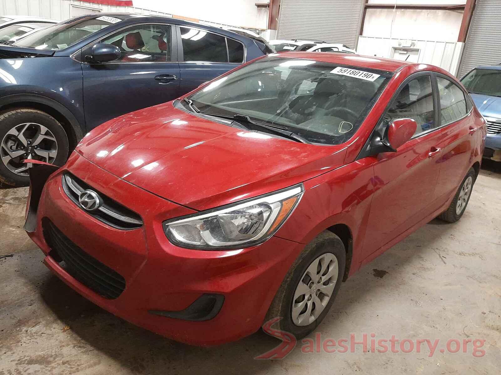 KMHCT4AE4GU961320 2016 HYUNDAI ACCENT