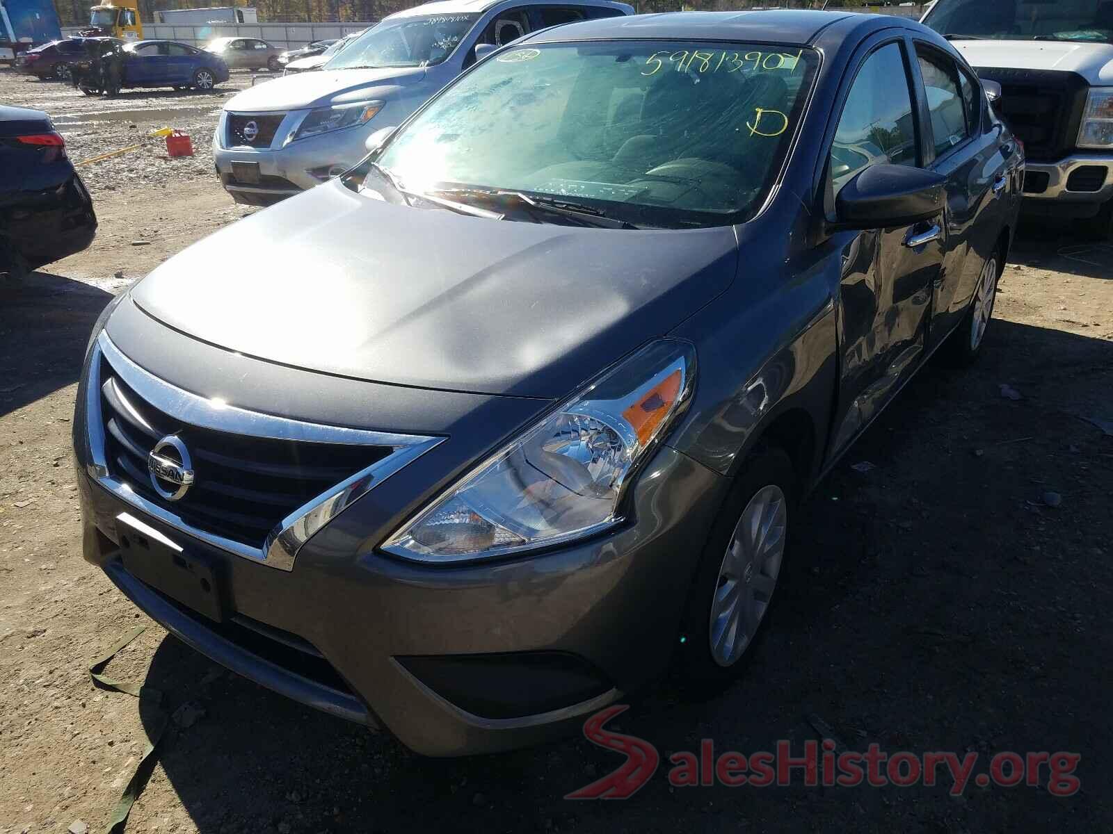 3N1CN7APXKL820808 2019 NISSAN VERSA