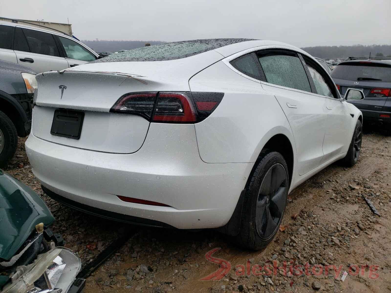 5YJ3E1EA3LF740539 2020 TESLA MODEL 3