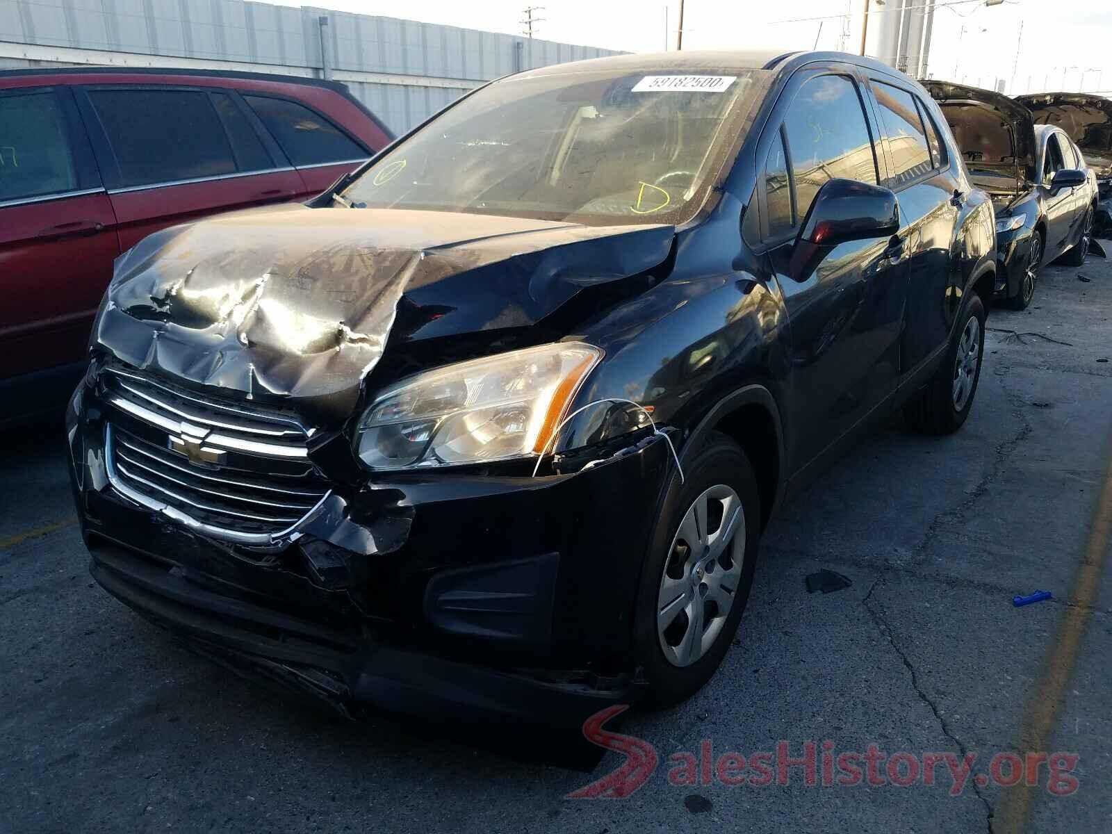 KL7CJKSB8GB660089 2016 CHEVROLET TRAX