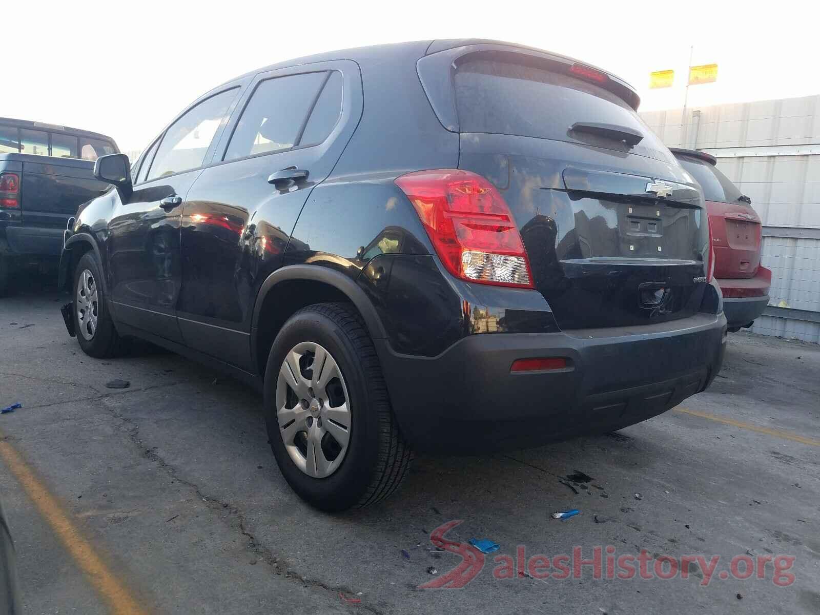 KL7CJKSB8GB660089 2016 CHEVROLET TRAX