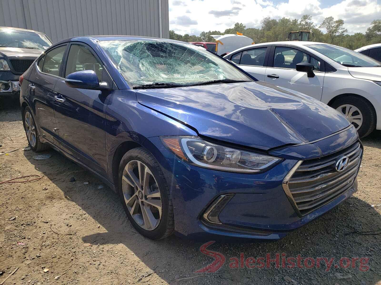 5NPD84LF7HH004854 2017 HYUNDAI ELANTRA