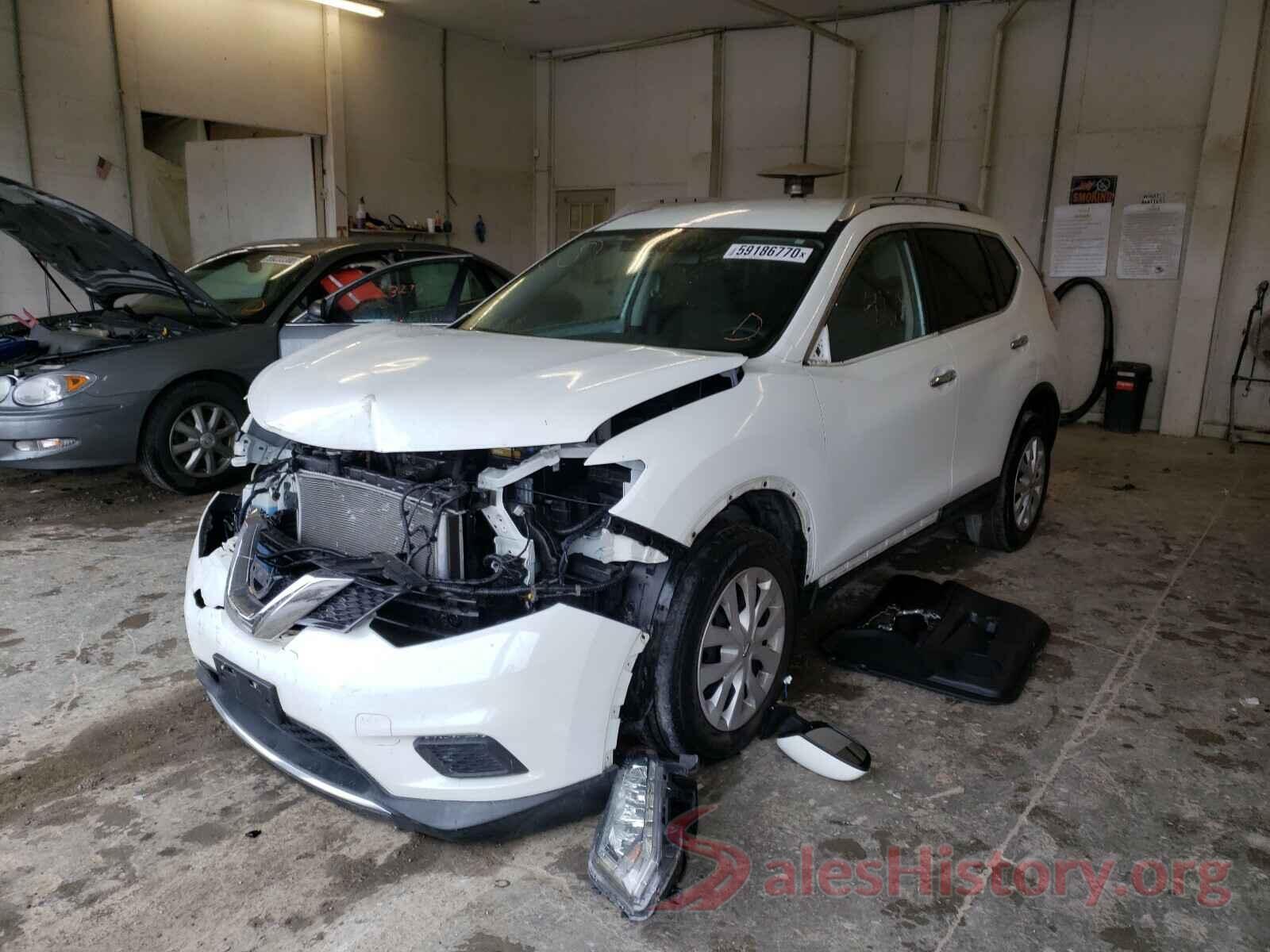 KNMAT2MV1GP729574 2016 NISSAN ROGUE