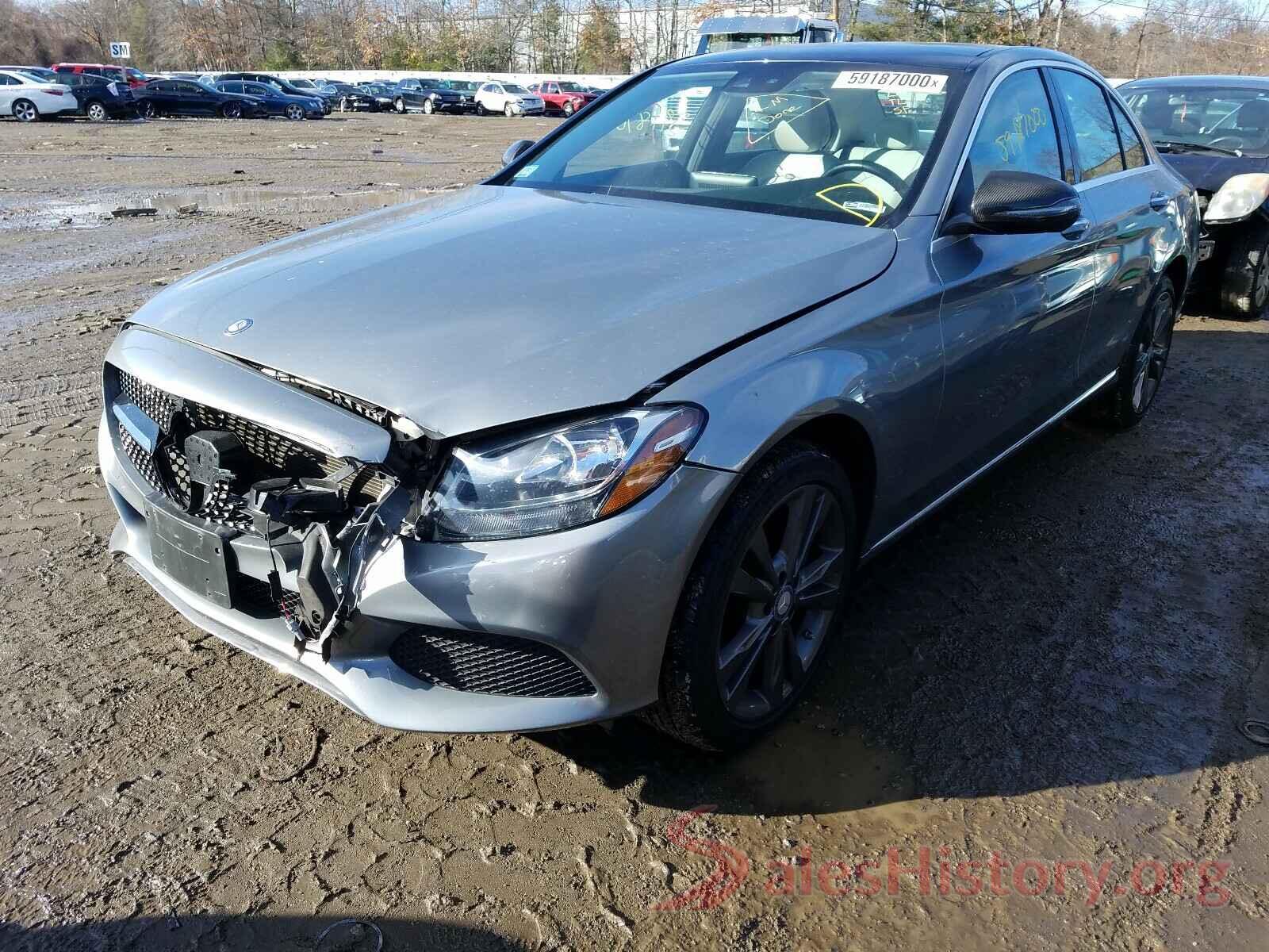 55SWF4KB1GU160266 2016 MERCEDES-BENZ C CLASS