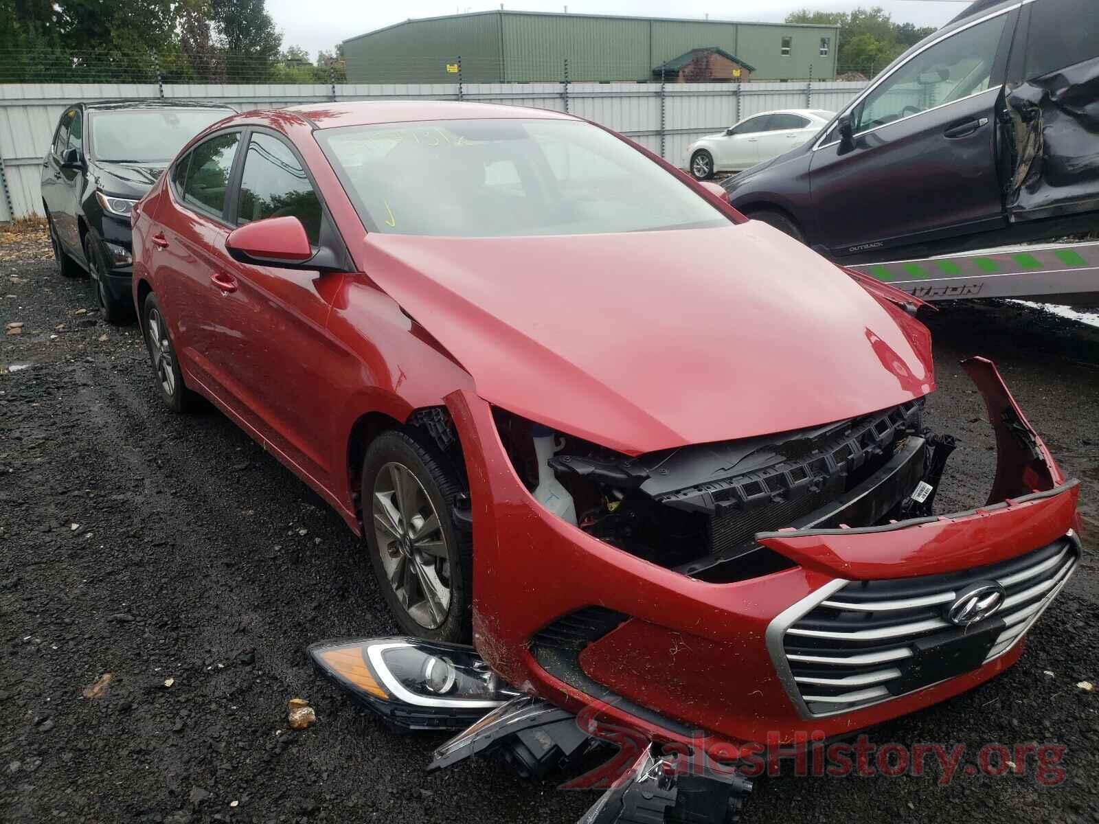 5NPD84LF7JH354894 2018 HYUNDAI ELANTRA