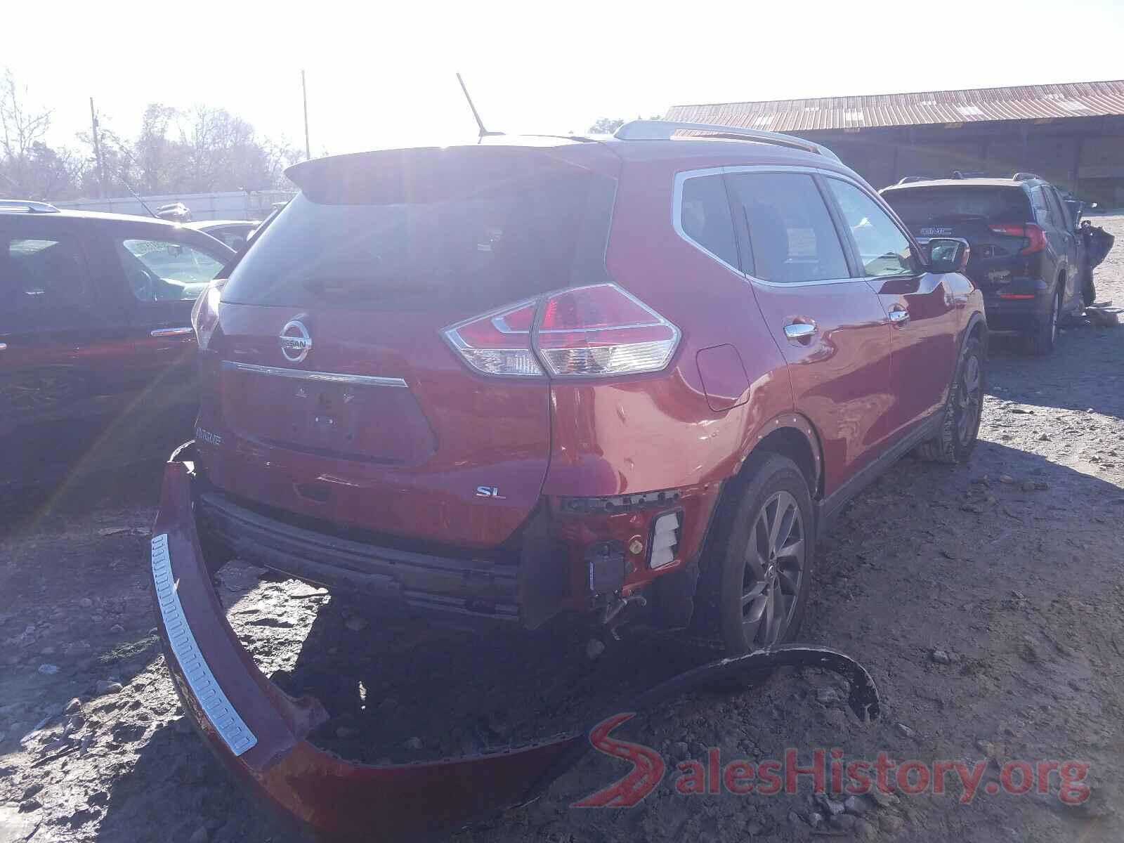 5N1AT2MT6GC897311 2016 NISSAN ROGUE