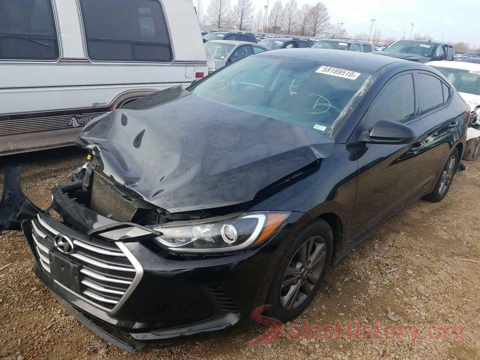 5NPD84LF0JH233768 2018 HYUNDAI ELANTRA