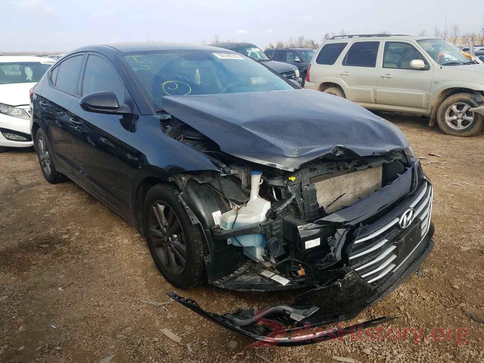 5NPD84LF0JH233768 2018 HYUNDAI ELANTRA