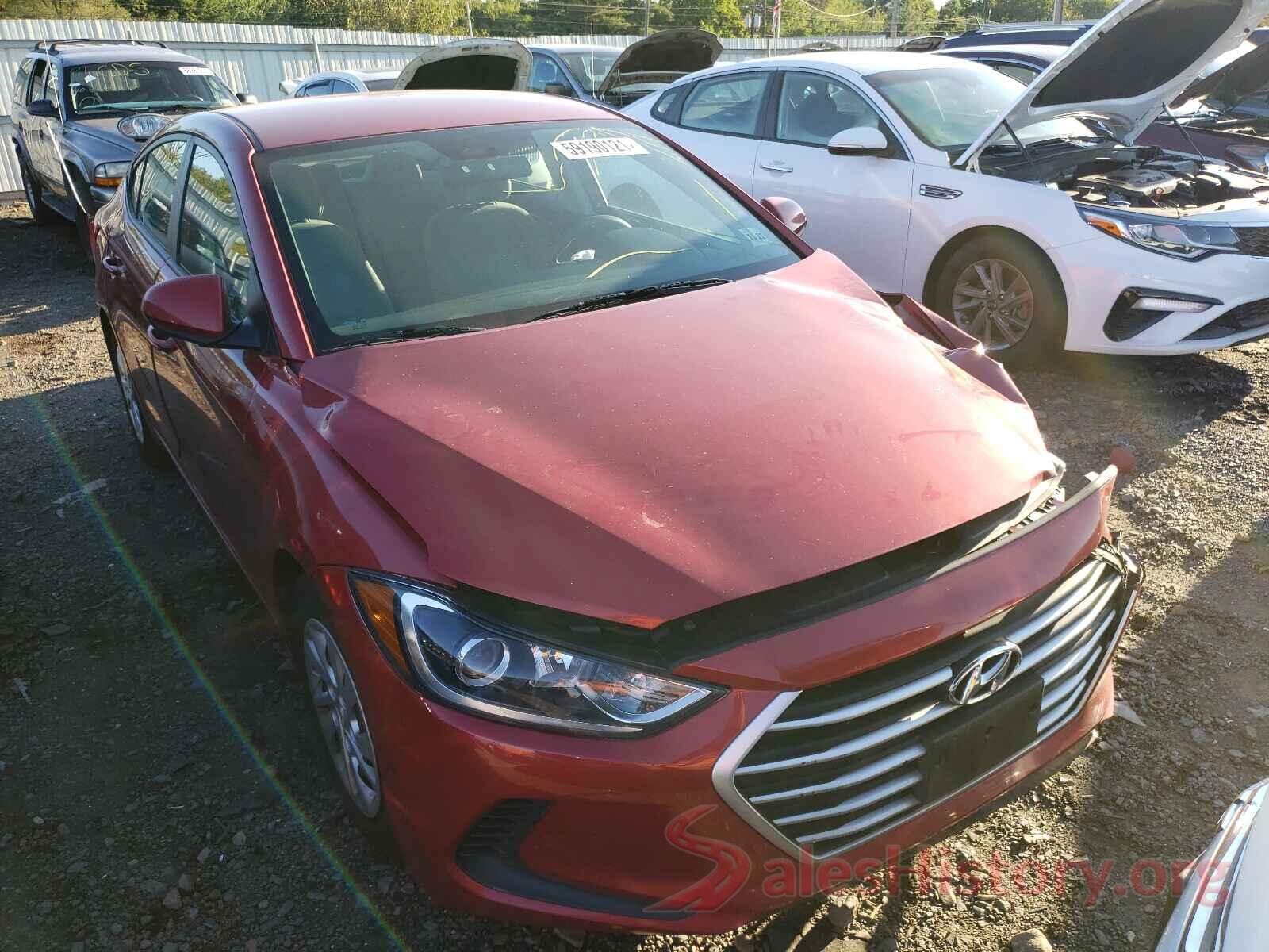 5NPD74LF7HH117089 2017 HYUNDAI ELANTRA