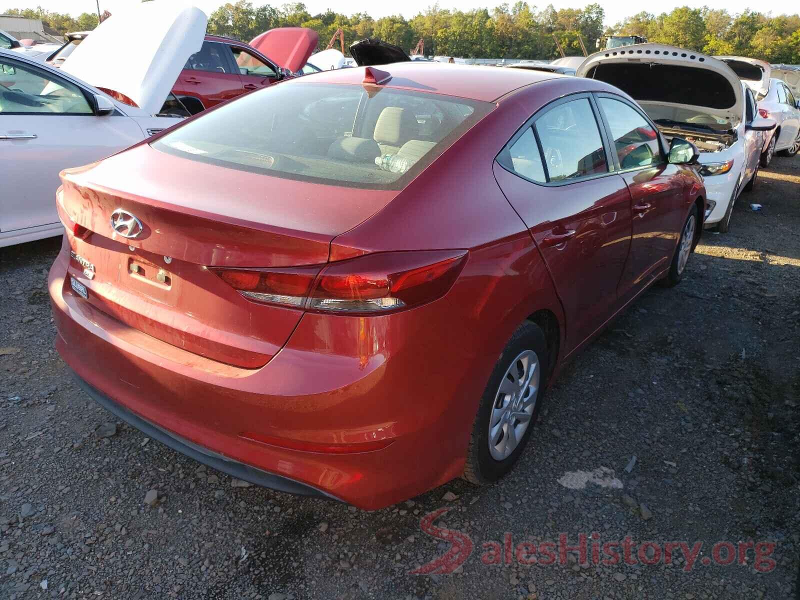 5NPD74LF7HH117089 2017 HYUNDAI ELANTRA