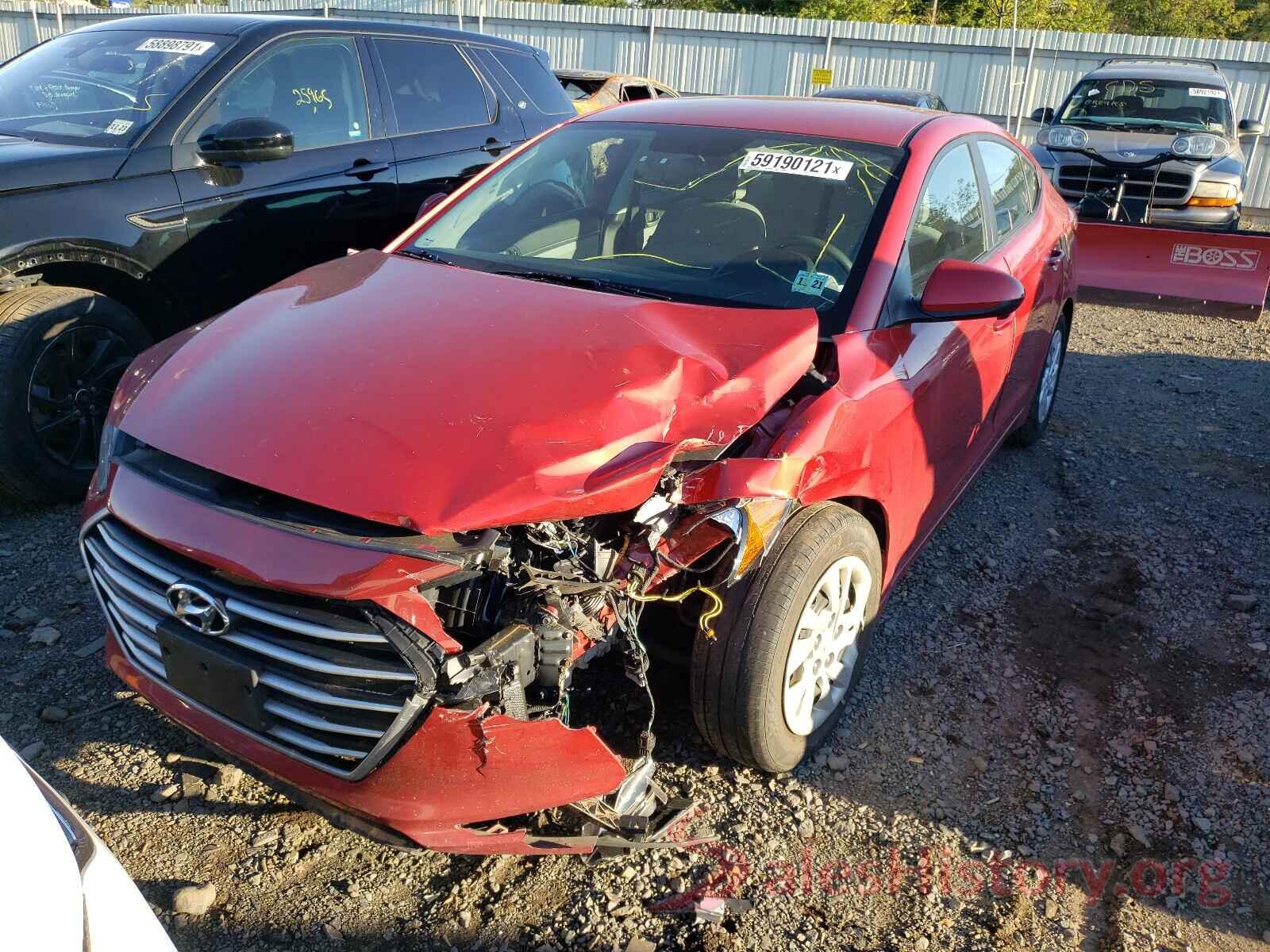 5NPD74LF7HH117089 2017 HYUNDAI ELANTRA