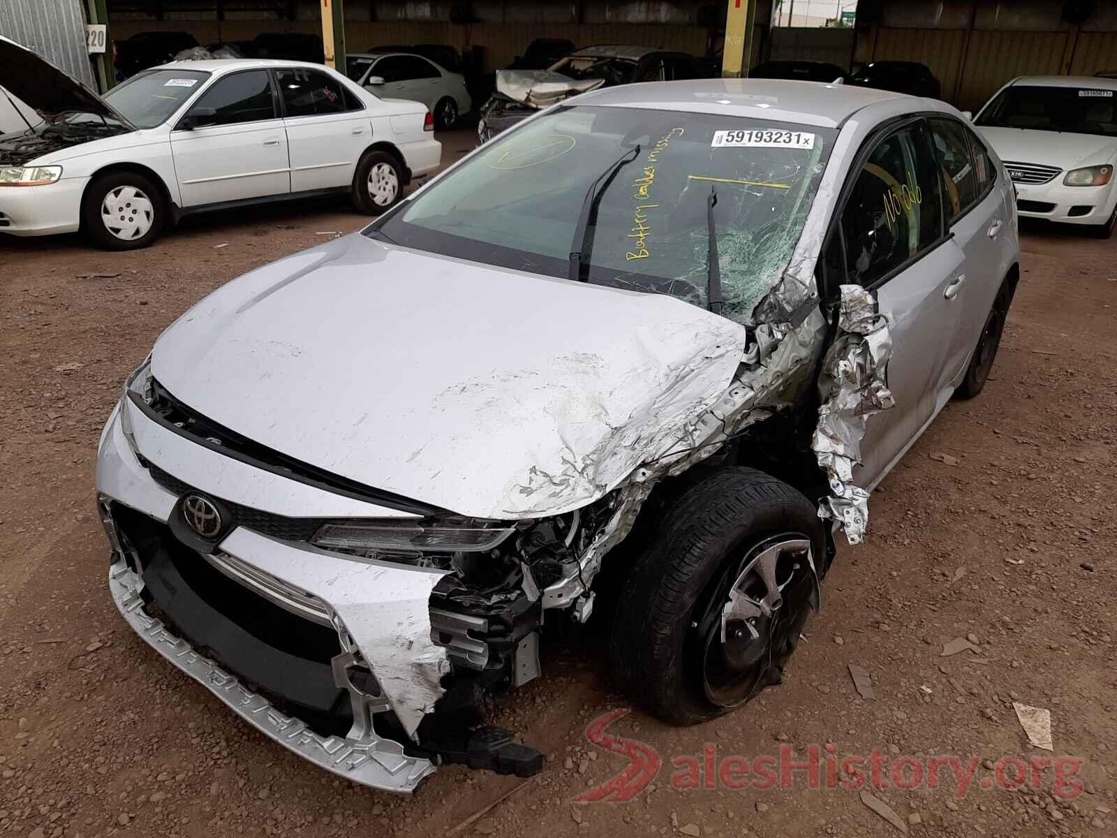 5YFEPRAE3LP098242 2020 TOYOTA COROLLA