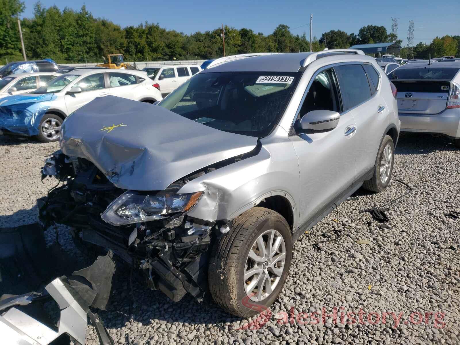 KNMAT2MV1KP554400 2019 NISSAN ROGUE