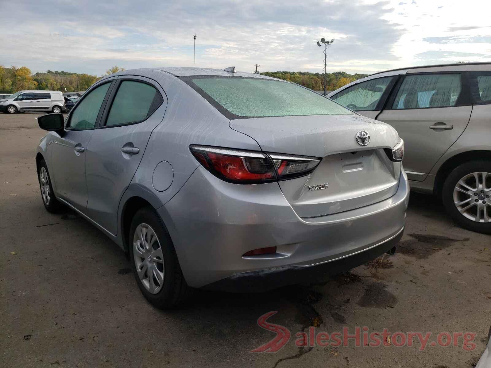 3MYDLBYV4LY712057 2020 TOYOTA YARIS