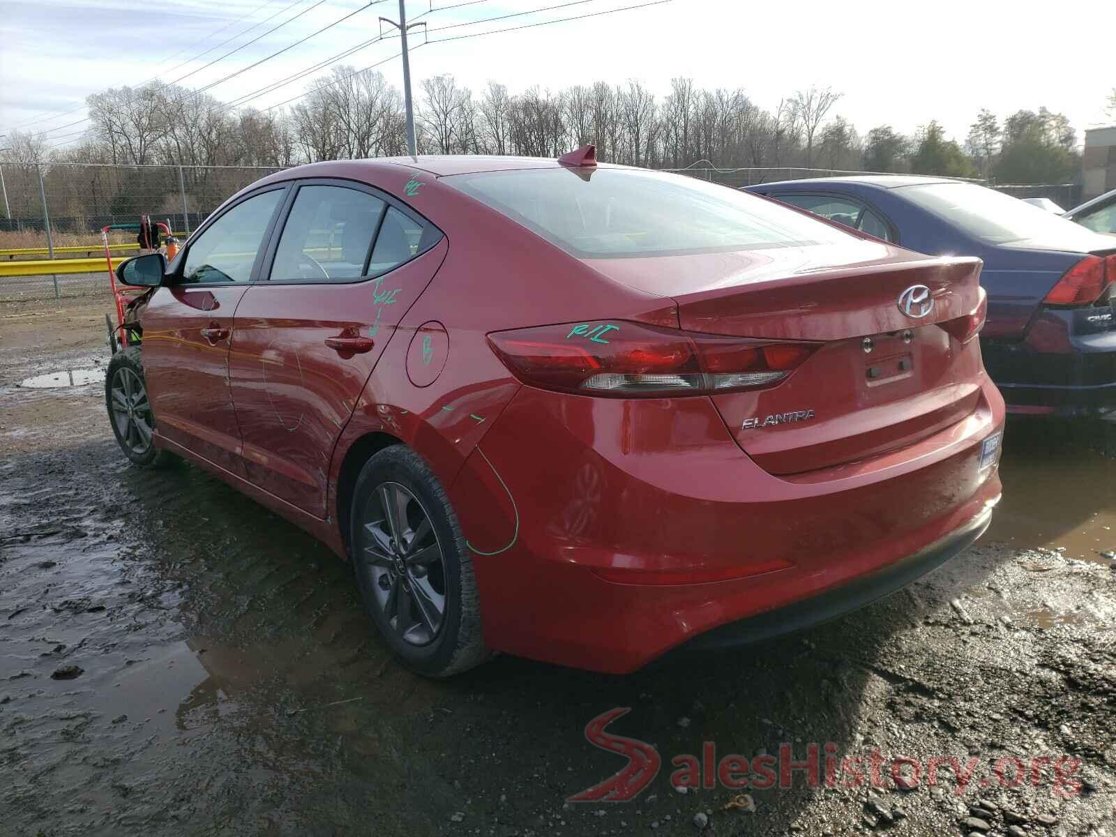 5NPD84LF9HH165027 2017 HYUNDAI ELANTRA