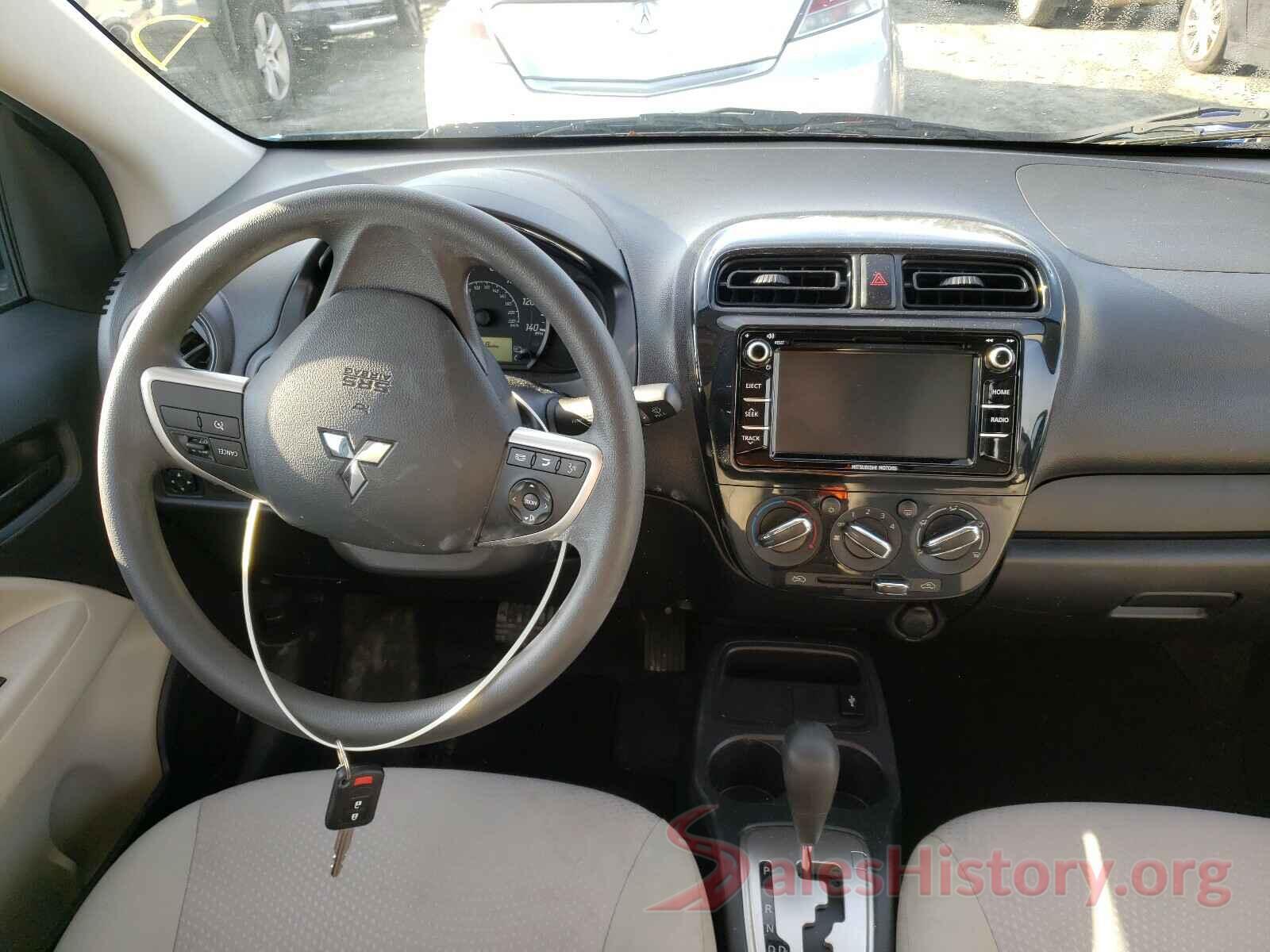 ML32F3FJ7KHF01826 2019 MITSUBISHI MIRAGE