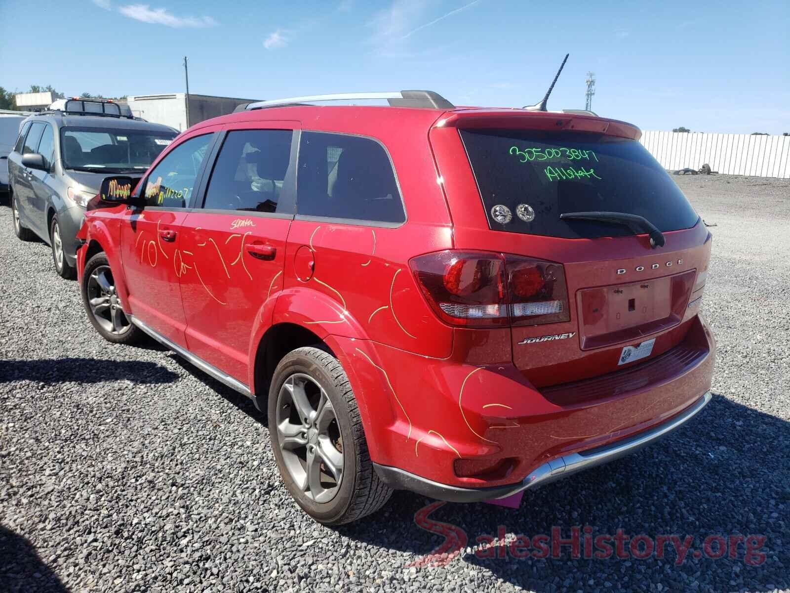 3C4PDCGBXGT209741 2016 DODGE JOURNEY