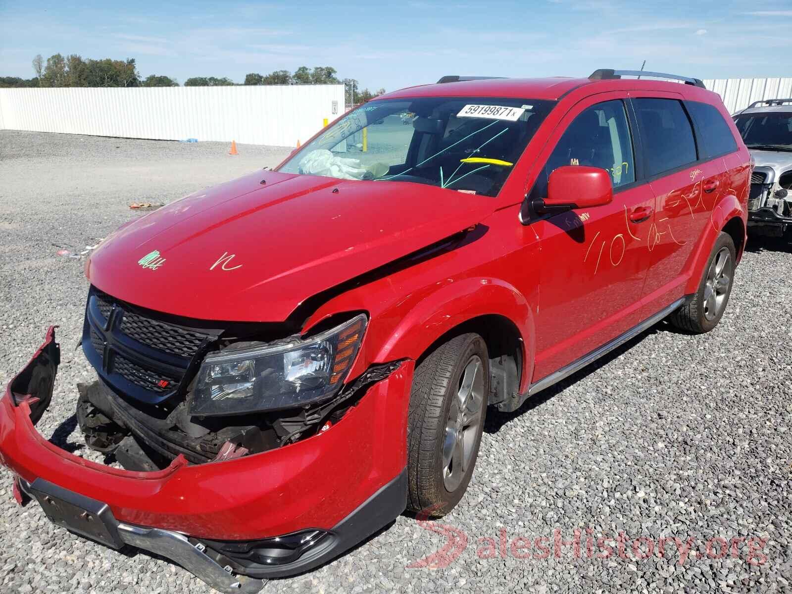 3C4PDCGBXGT209741 2016 DODGE JOURNEY