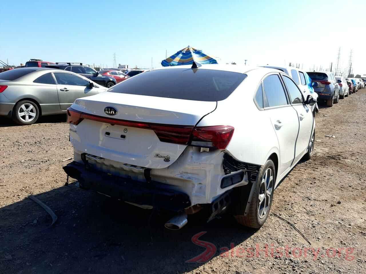 3KPF24AD8LE243841 2020 KIA FORTE