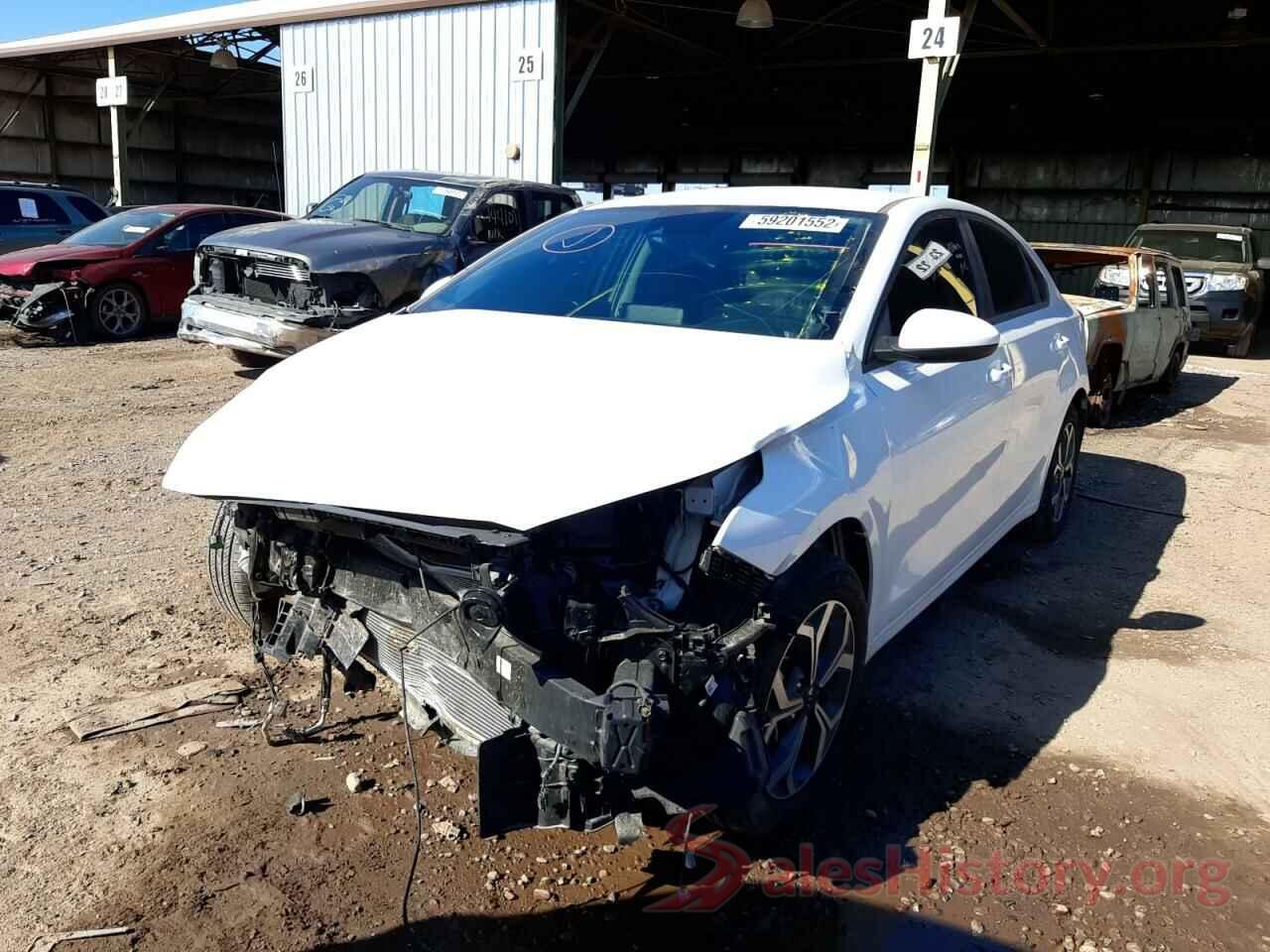 3KPF24AD8LE243841 2020 KIA FORTE