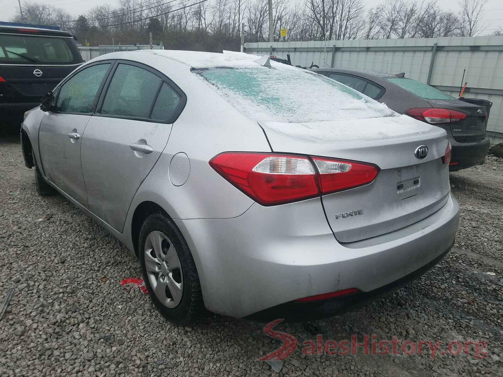 KNAFK4A6XG5617656 2016 KIA FORTE