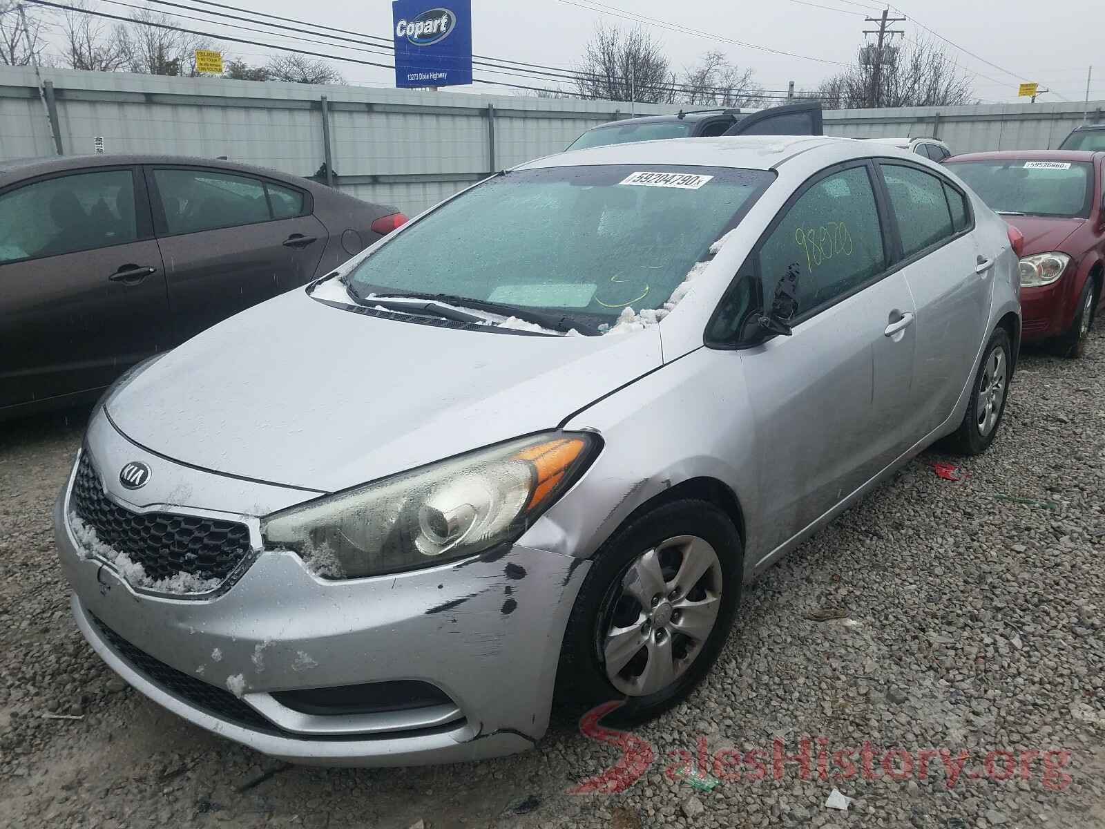 KNAFK4A6XG5617656 2016 KIA FORTE