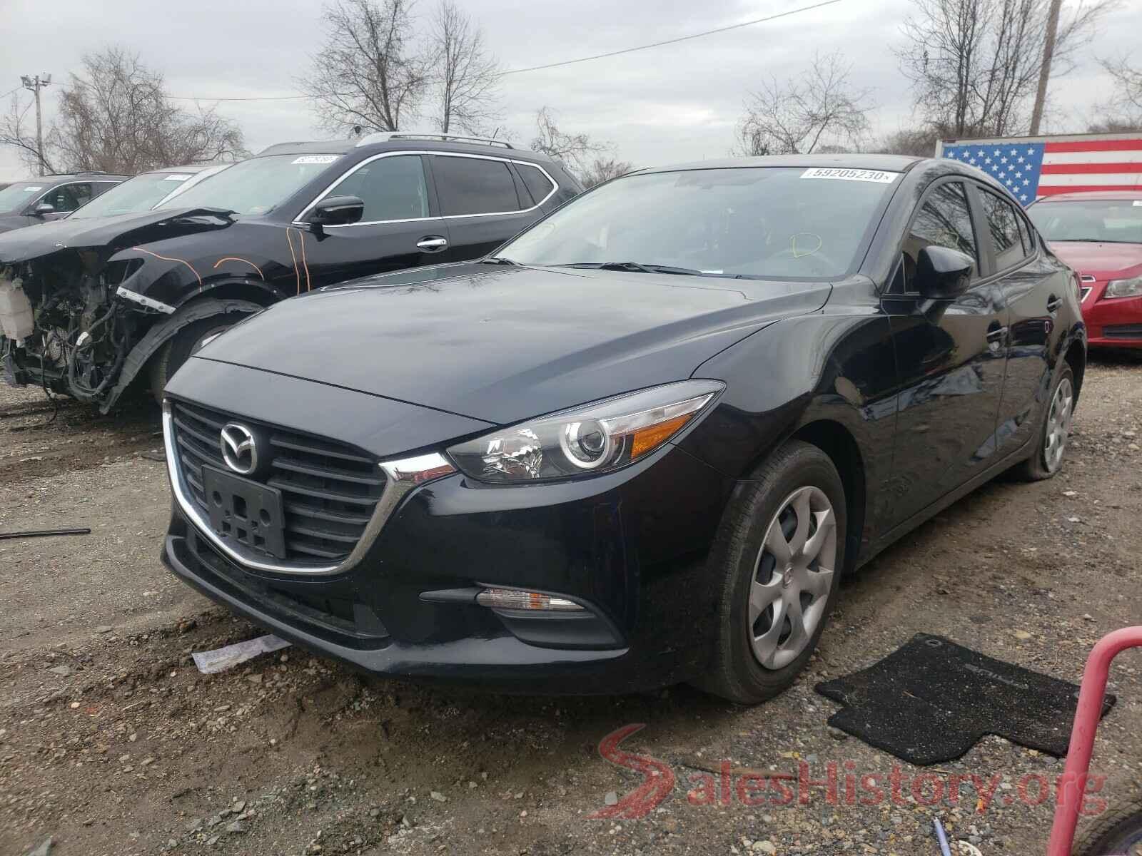 3MZBN1U72HM106088 2017 MAZDA 3